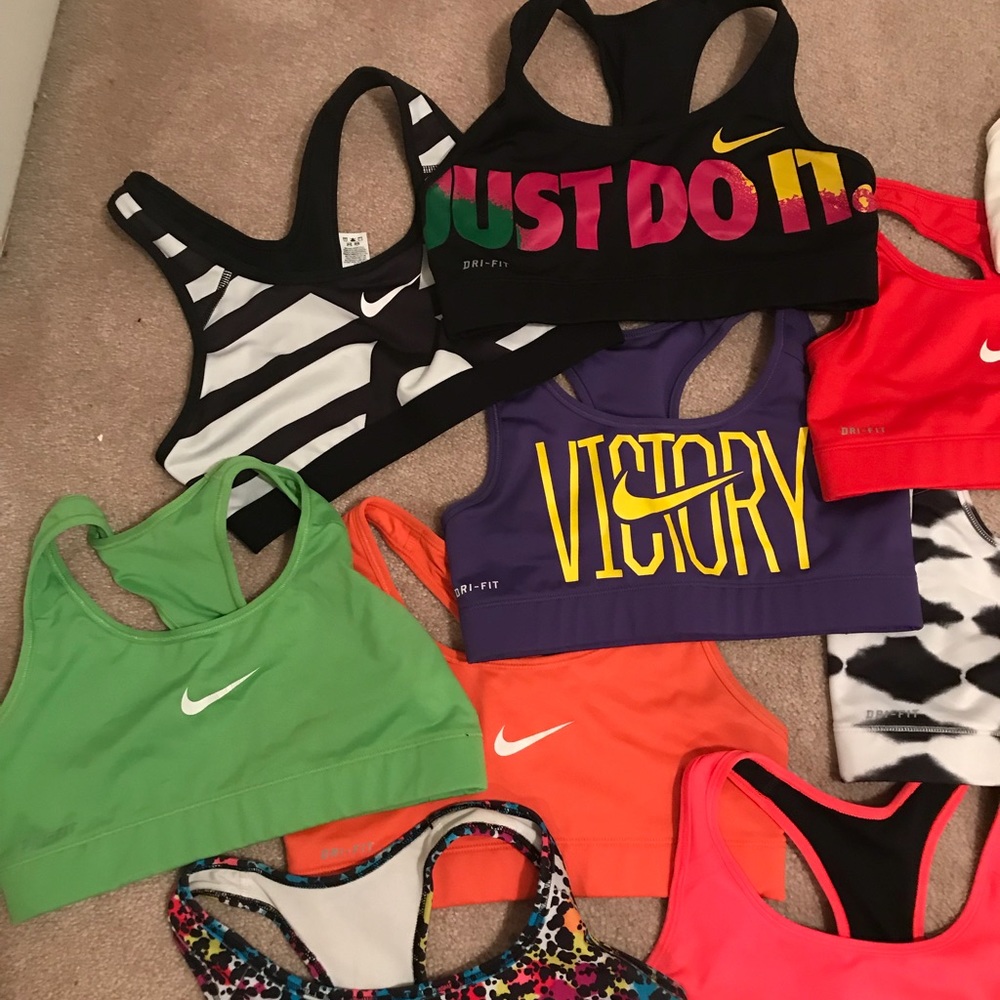 SOLD Nike sports bras and Nike pro spandex